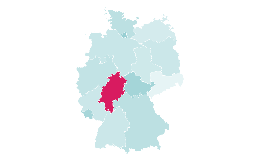 Affinity by region — Business News, Germany