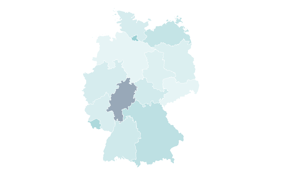 Affinity by region — Bustle, Germany