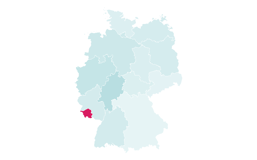 Affinity by region — But, Germany
