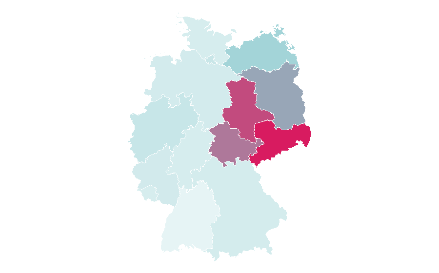 Affinity by region — Butcher, Germany