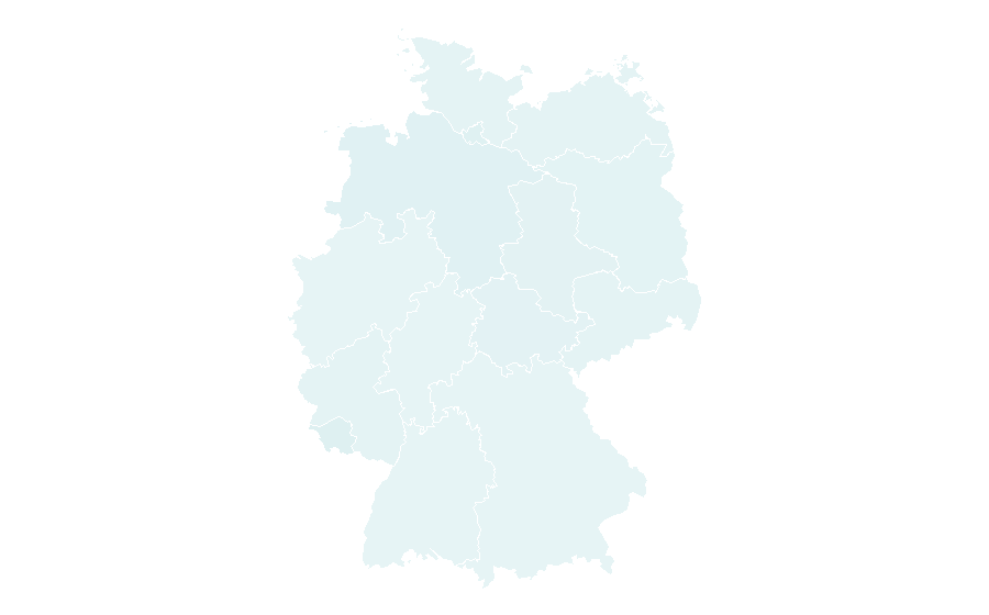 Affinity by region — buten un binnen, Germany