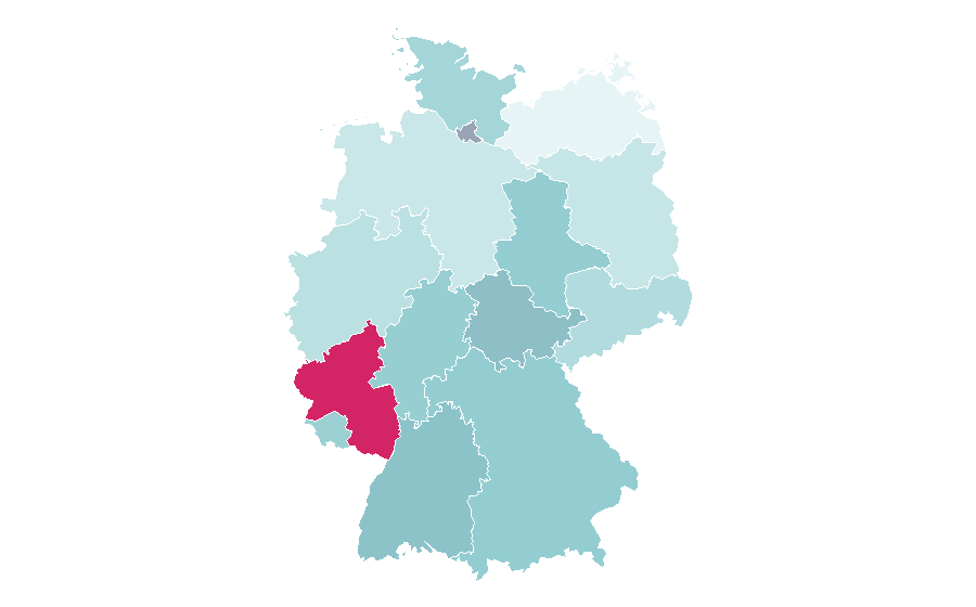 Affinity by region — BuzzFeed, Germany