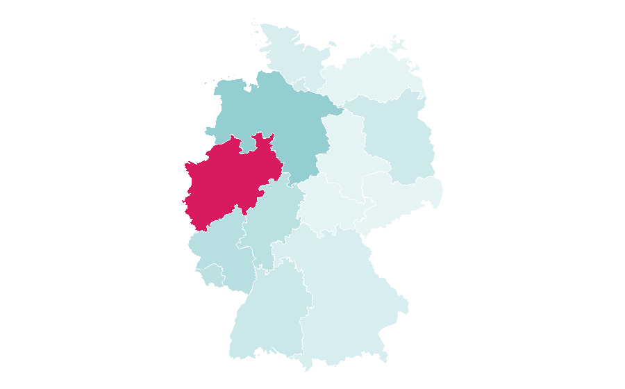 Affinity by region — Cafe extrablatt, Germany