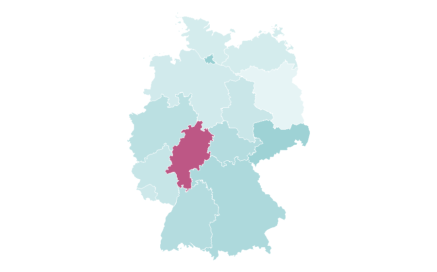 Affinity by region — Caffeine, Germany