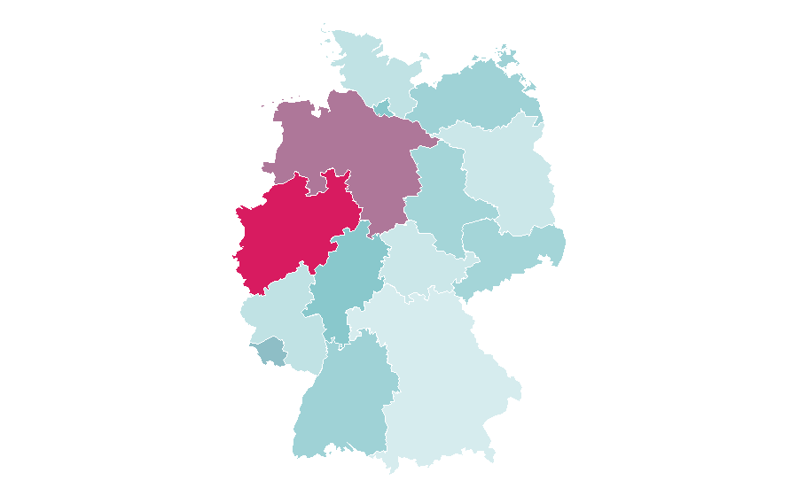 Affinity by region — Caillou, Germany