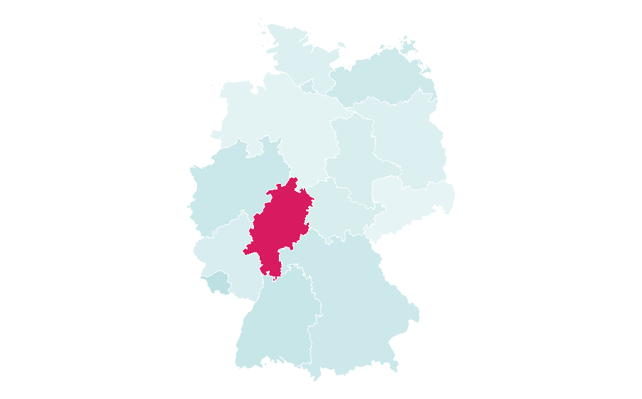 Affinity by region — Cake Design, Germany