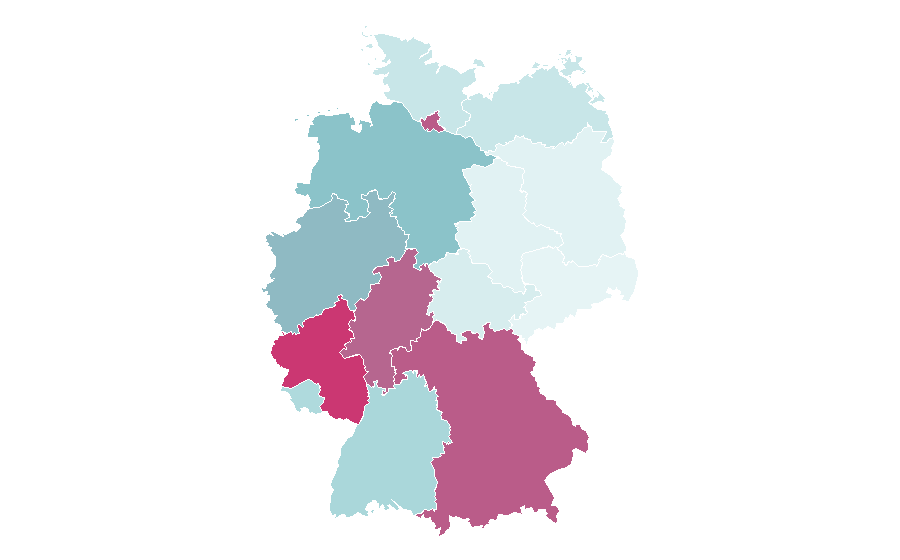 Affinity by region — Caleb Williams, Germany