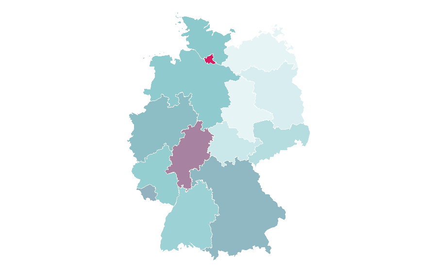 Affinity by region — Californication (TV series), Germany