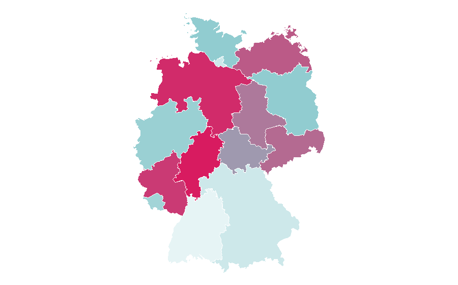 Affinity by region — Call of Duty: Modern Warfare 3, Germany