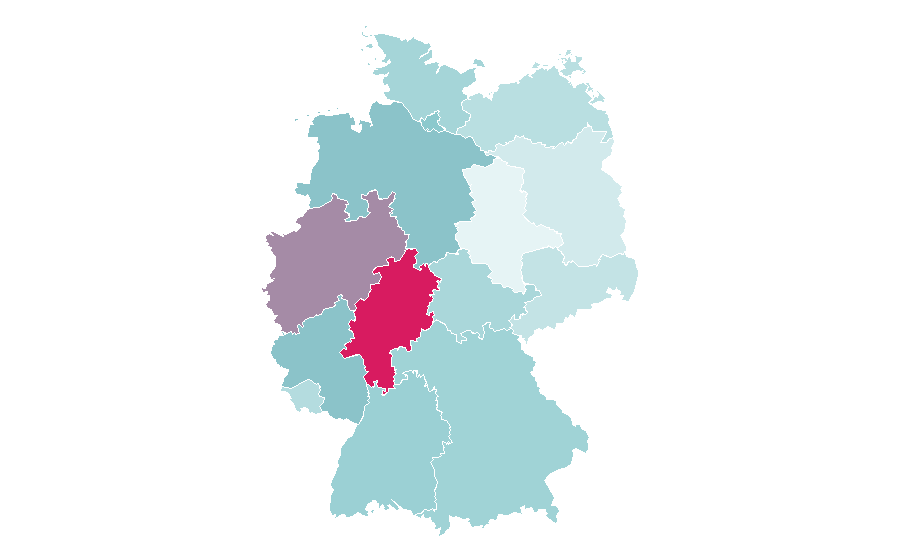 Affinity by region — Camel (cigarette), Germany