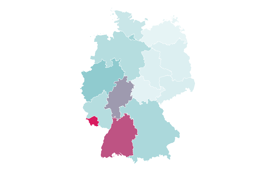 Affinity by region — Campus, Germany