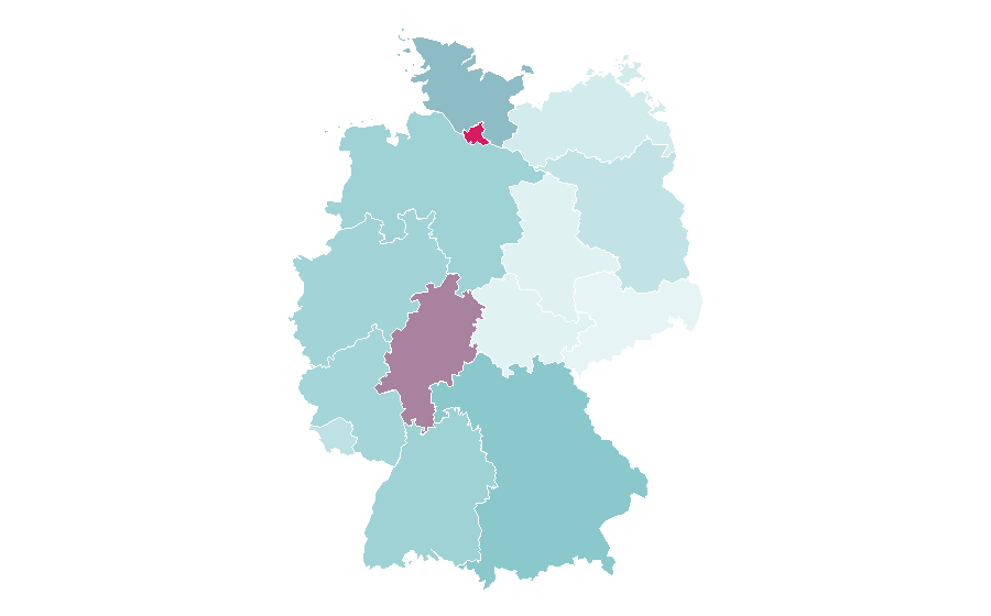 Affinity by region — Canada Goose, Germany