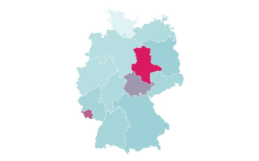 Affinity by region — Canapé, Germany