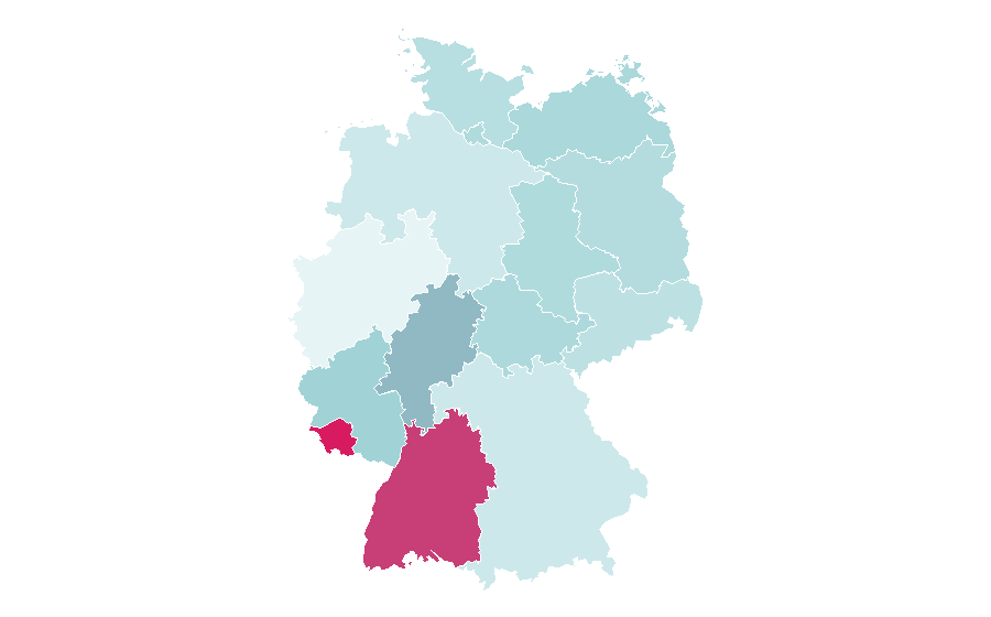 Affinity by region — Cancoillotte, Germany