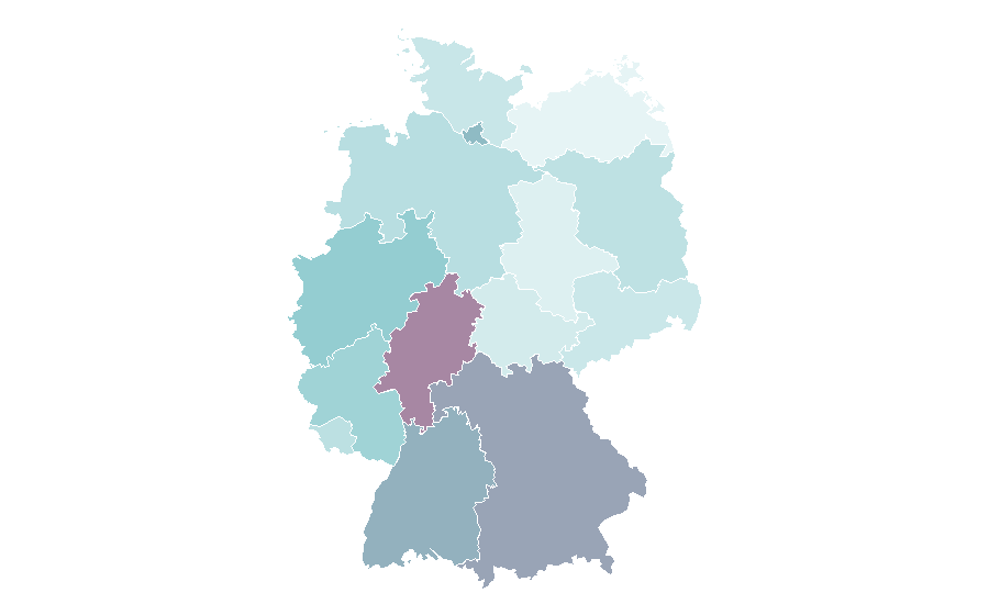 Affinity by region — Cancún, Germany