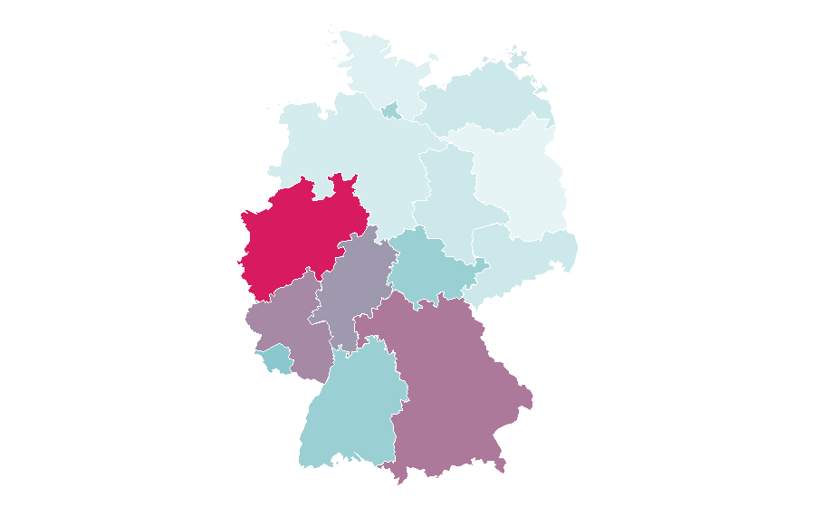 Affinity by region — Candle wick, Germany