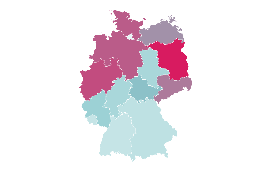 Affinity by region — Candy Crush Soda Saga, Germany