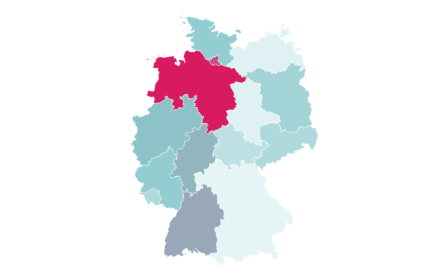 Affinity by region — Capitalism, Germany