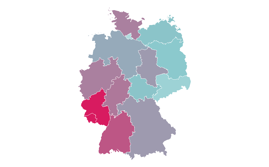 Affinity by region — Car club, Germany