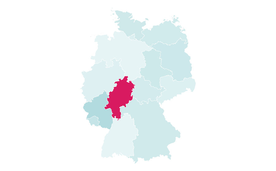 Affinity by region — car repair, Germany