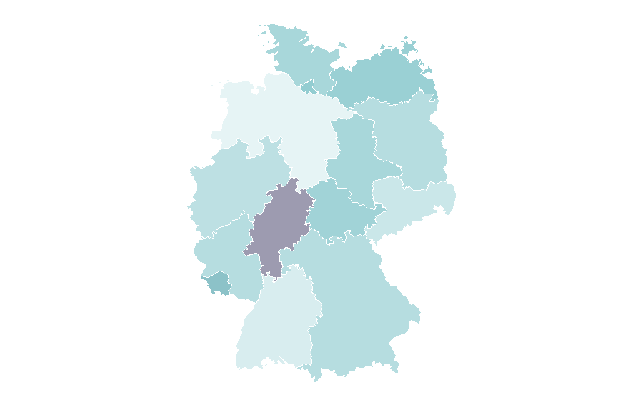 Affinity by region — Carbonated water, Germany