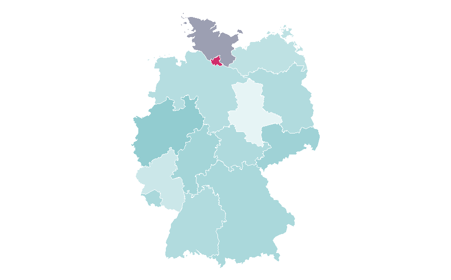 Affinità per regione — Carhartt, Germania