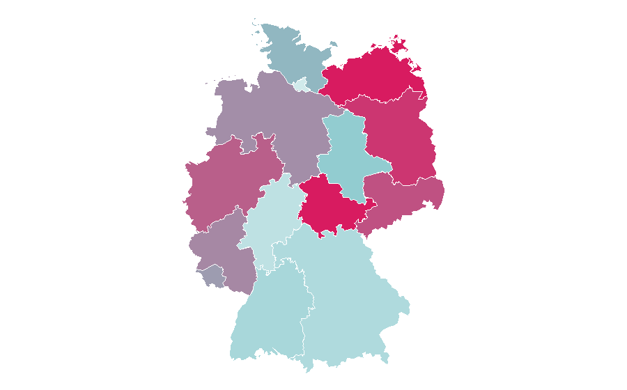 Affinity by region — Carmen Geiss, Germany