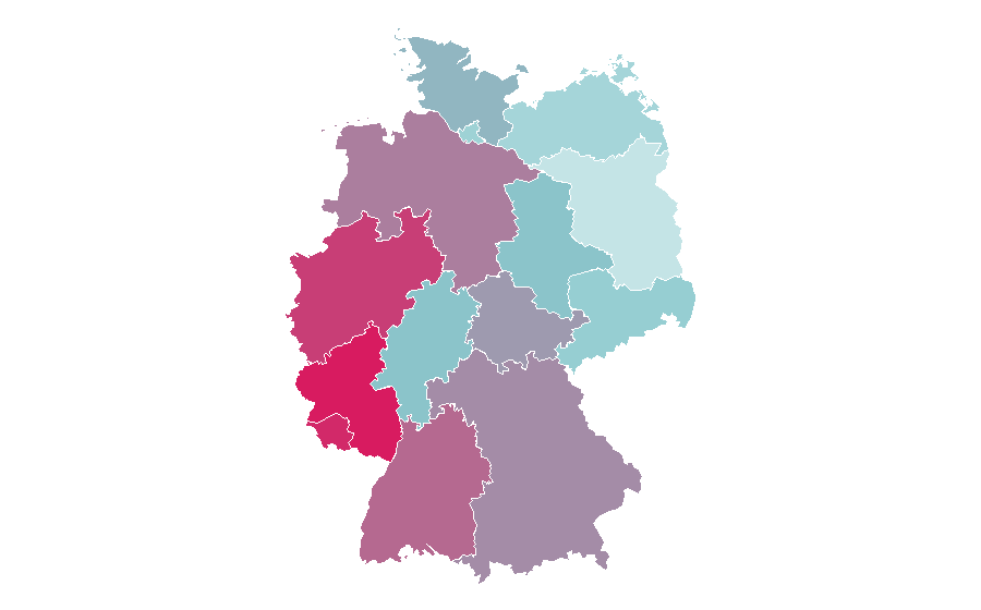 Affinity by region — Carmenthin, Germany