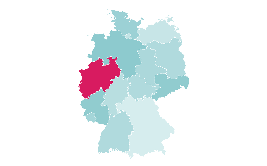 Affinity by region — Carolin Kebekus, Germany