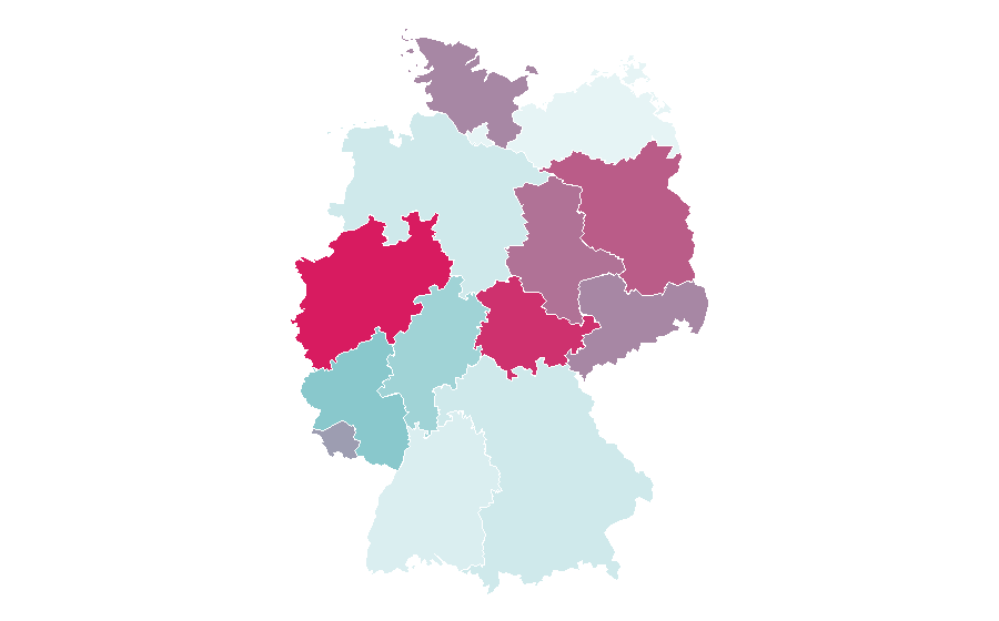 Affinity by region — Carrie-Anne Moss, Germany