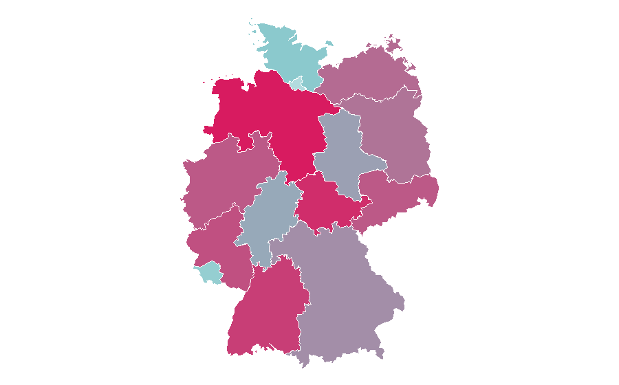 Affinity by region — Cars (film), Germany