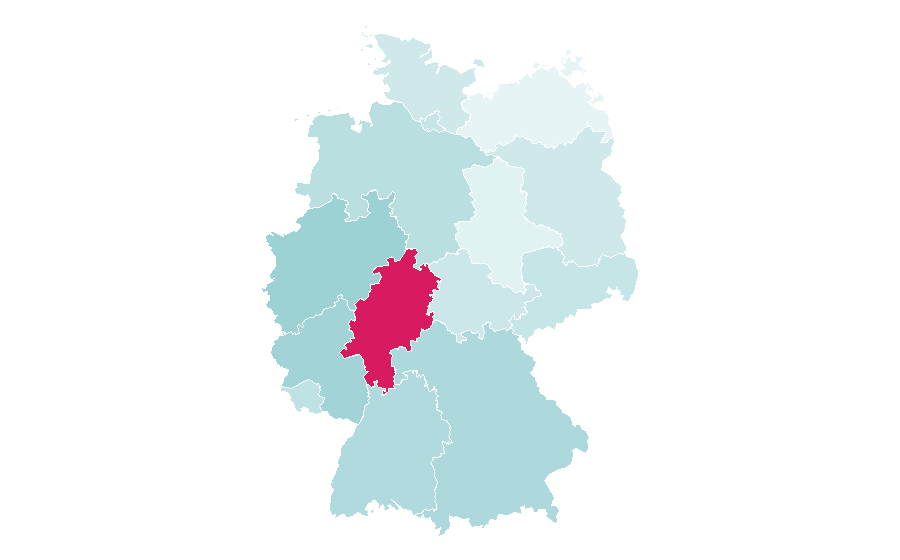 Affinity by region — Cars (video game), Germany