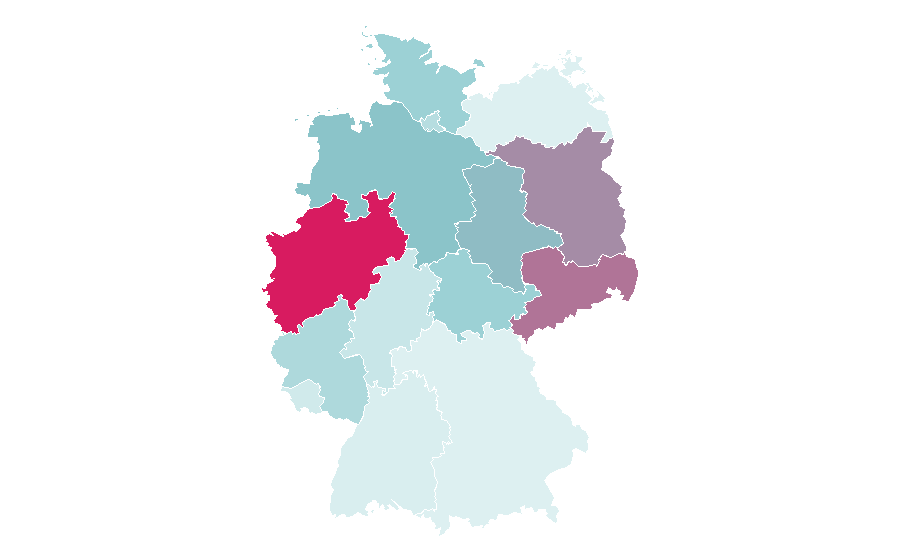 Affinity by region — Carsten Linnemann, Germany