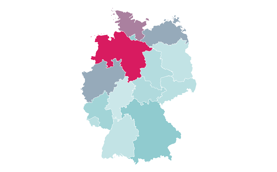 Affinity by region — Carsten Maschmeyer, Germany