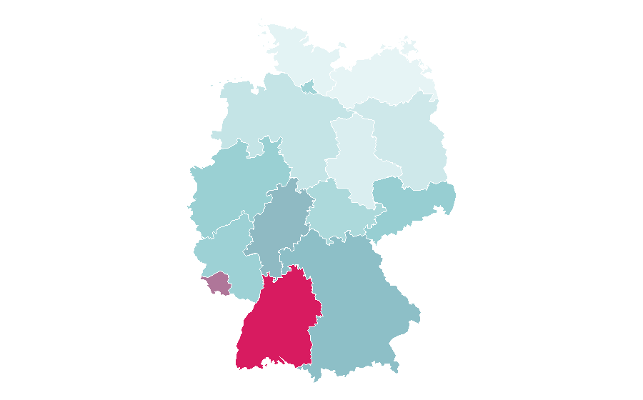 Affinity by region — Carthage, Germany