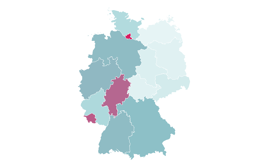 Affinity by region — Casablanca, Germany