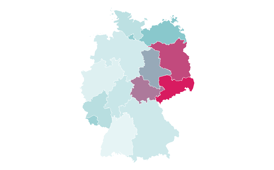 Affinity by region — Cashback reward program, Germany