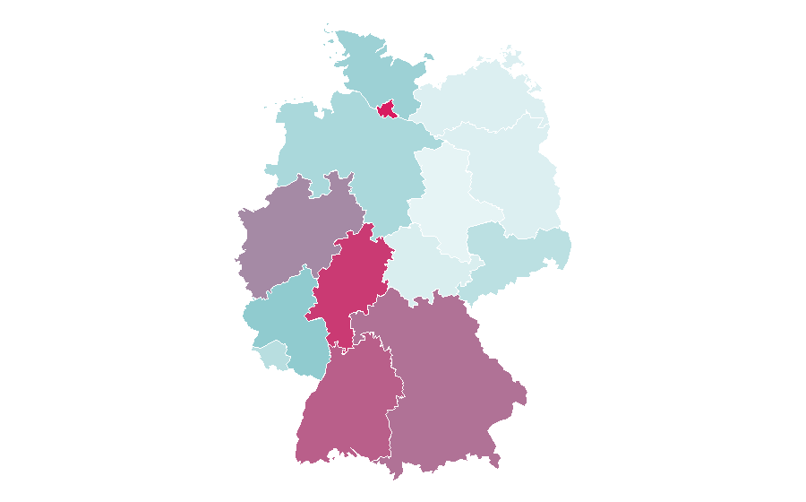 Affinity by region — Cashew, Germany