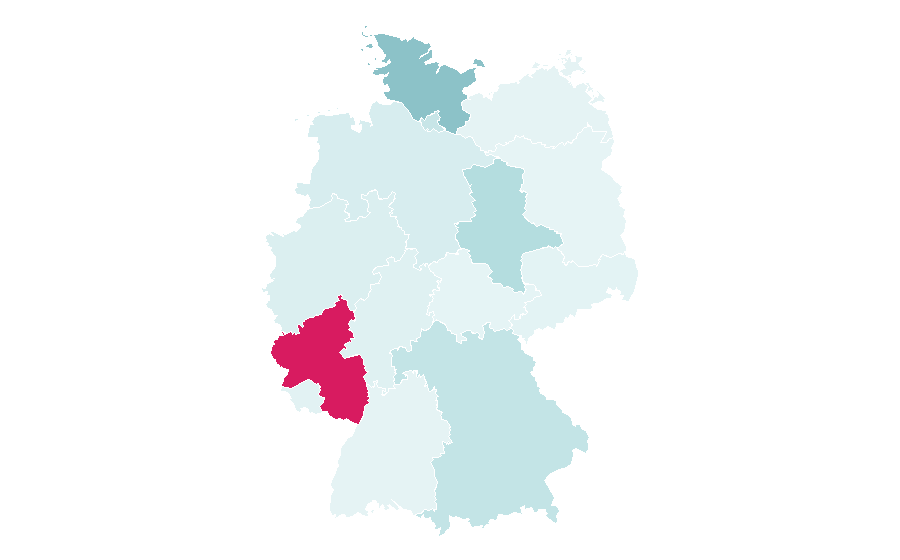 Affinity by region — Castello, Germany