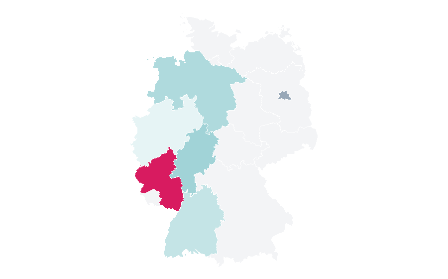 Affinity by region — Cat play and toys, Germany