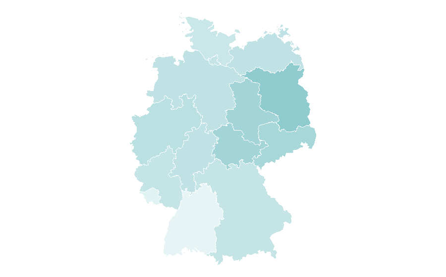 Affinity by region — Cate Blanchett, Germany