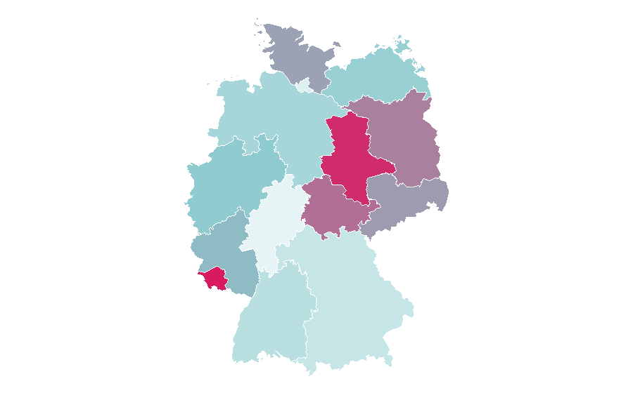 Affinity by region — Caterina Valente, Germany