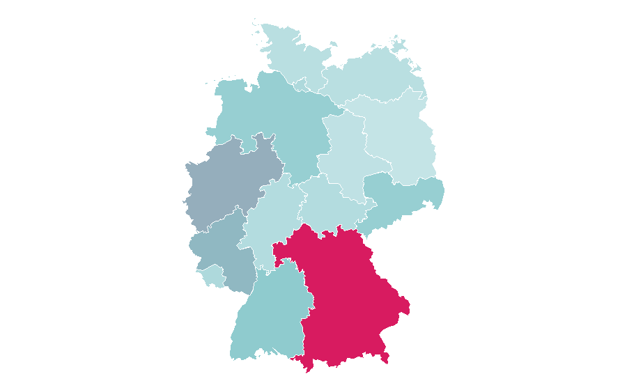 Affinity by region — Cathy Hummels, Germany