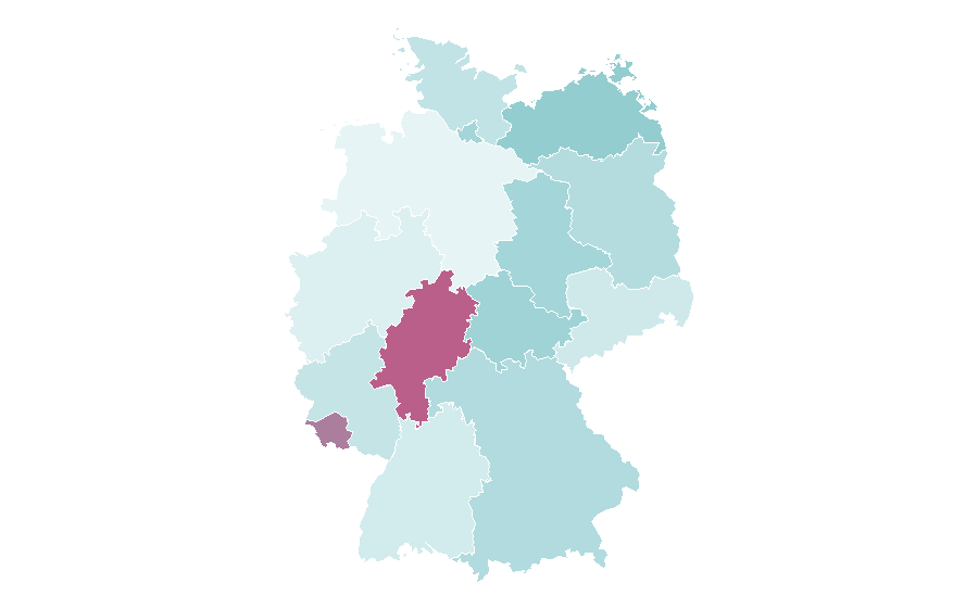 Affinity by region — Causeway Bay, Germany