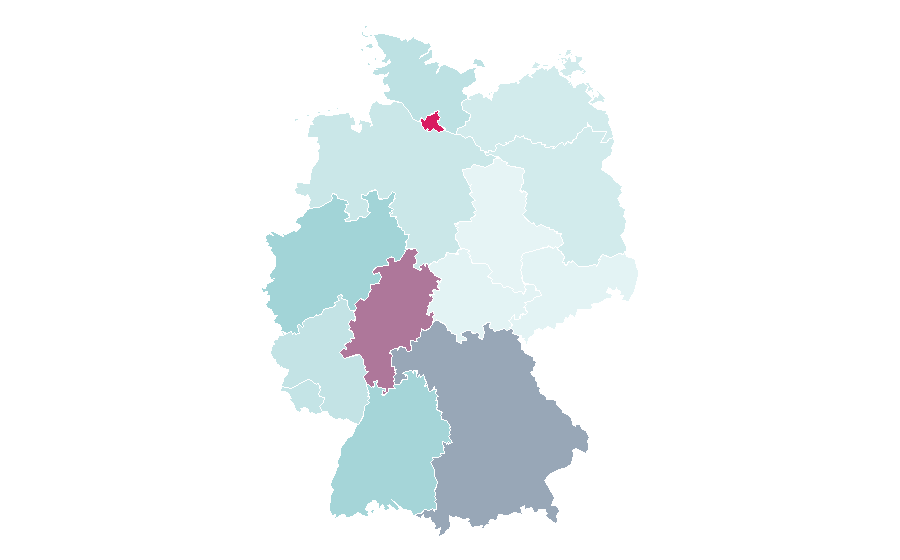 Affinity by region — Céline, Germany