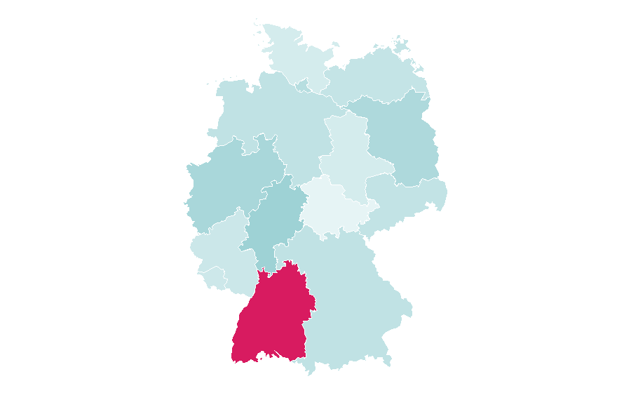 Affinity by region — Celtic FC, Germany