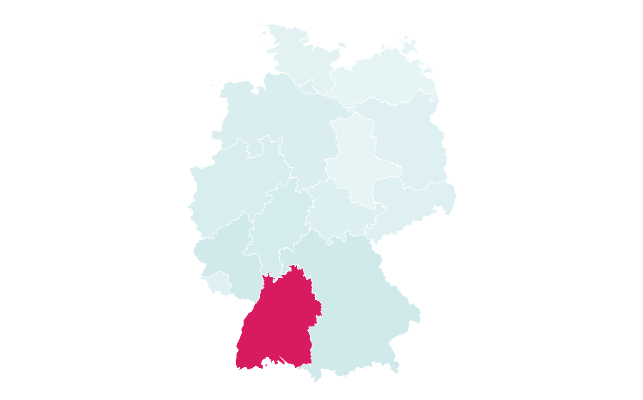 Affinité par région — Cem Özdemir, Allemagne
