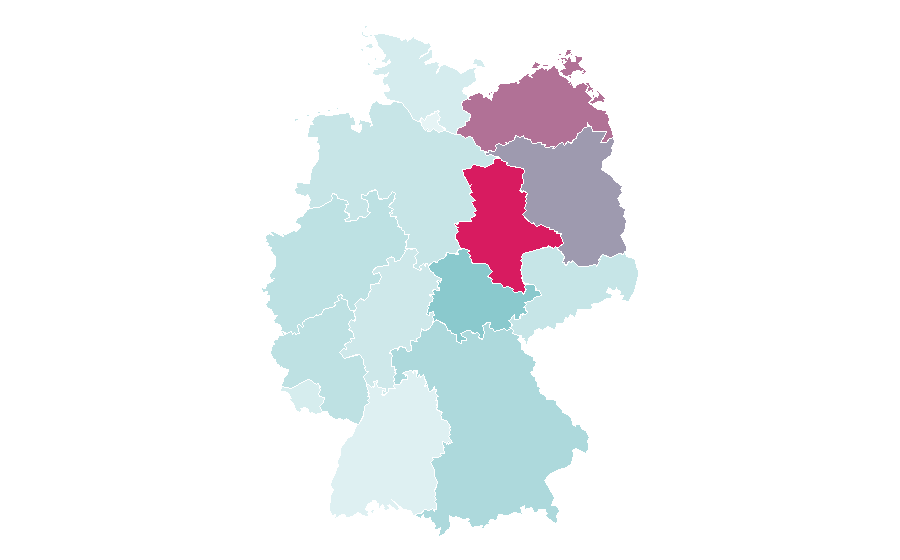 Affinity by region — Cemetary (band), Germany