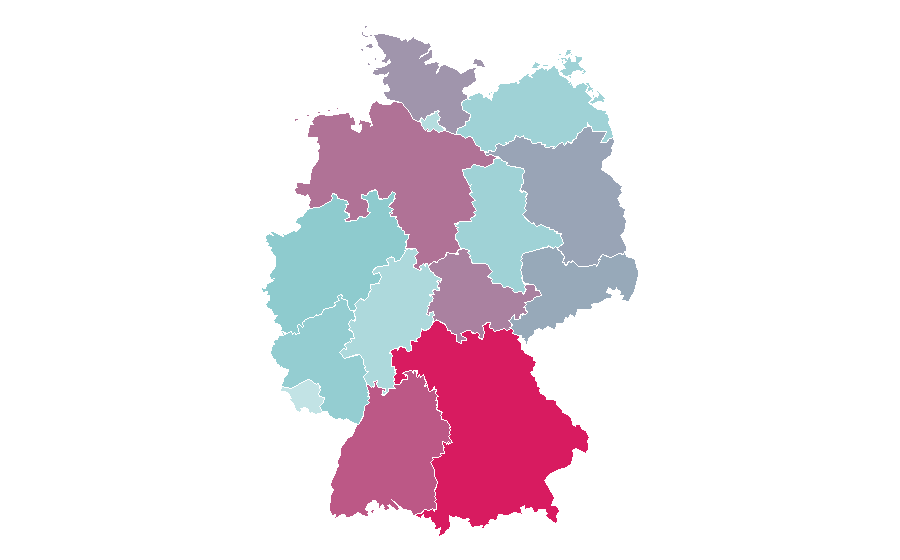 Affinity by region — CEWE FOTOBUCH, Germany