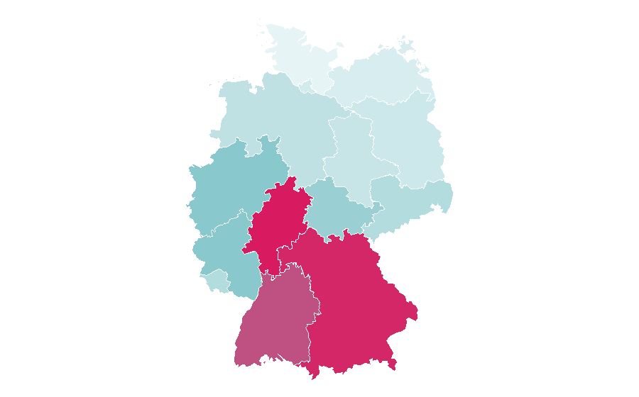Affinity by region — Chalet, Germany